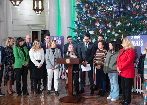 Leadbeter Introduces Aiden’s Law, Urges Continued Support 